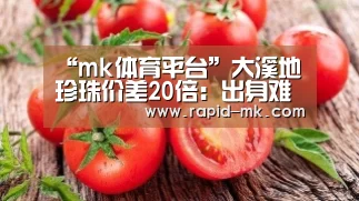 “mk体育平台”大溪地珍珠价差20倍:出身难鉴定利润胜钻石(图3) mk体育平台